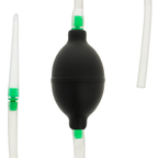 Poire anale lavante noir TPR — vue de profil