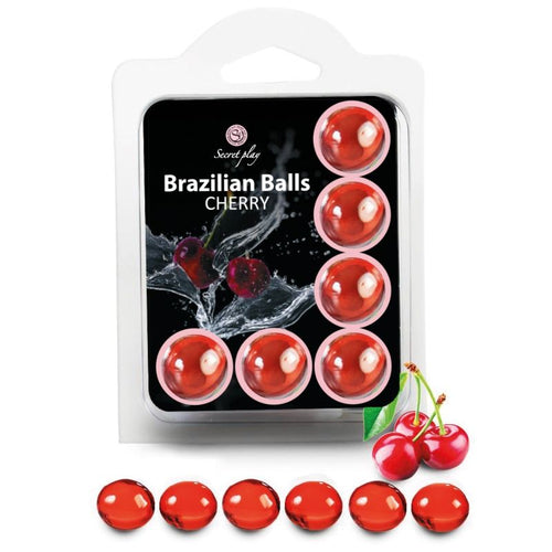 Boules de massage huile parfum cerise — vue principale