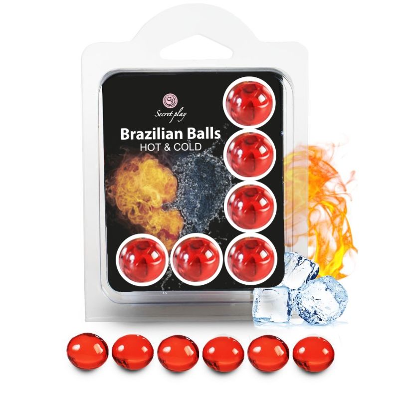 Boules de massage effet chaud et froid — vue principale