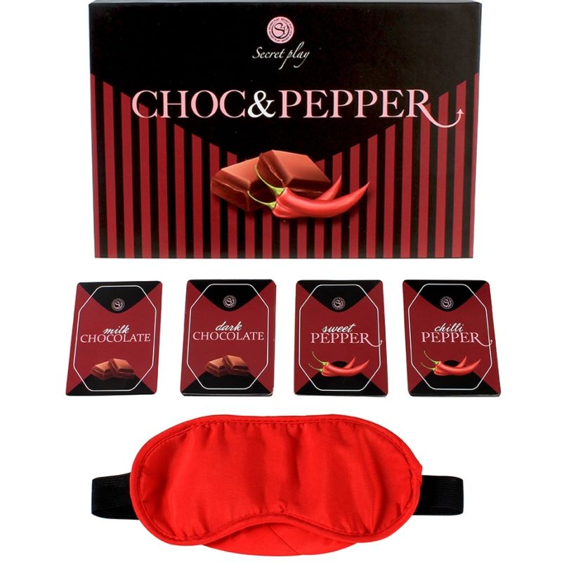 Jeu de cartes Choc & Pepper 48 cartes chocolat épicé — vue principale