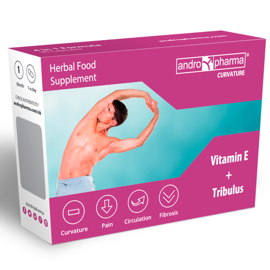 Complément alimentaire courbure pénis Andropharma — vue principale