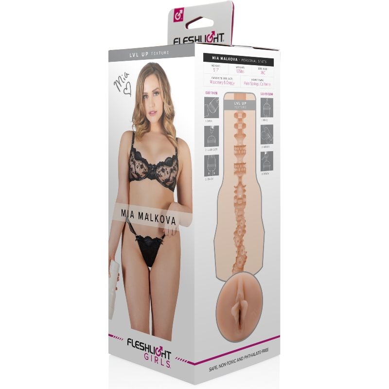 Masturbateur Fleshlight Mia Malkova Superskin — détail produit