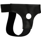 Harnais avec trou cuir PU taille unique — détail produit