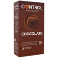 Préservatifs aromatisés chocolat coupe anatomique — vue principale