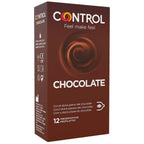 Préservatifs aromatisés chocolat coupe anatomique — vue principale