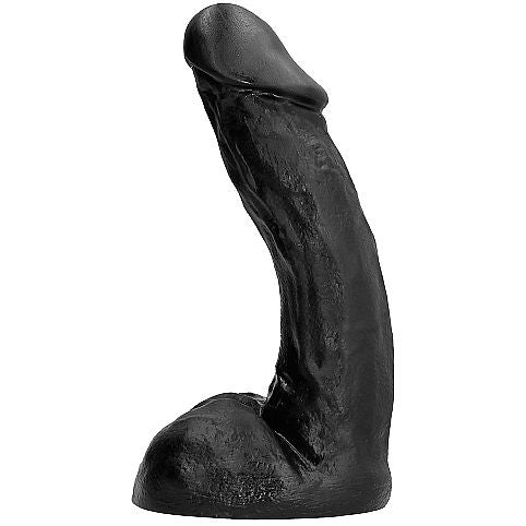 Gode courbé All Black silhouette — détail produit