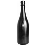 Plug anal All Black forme bouteille champagne — détail produit