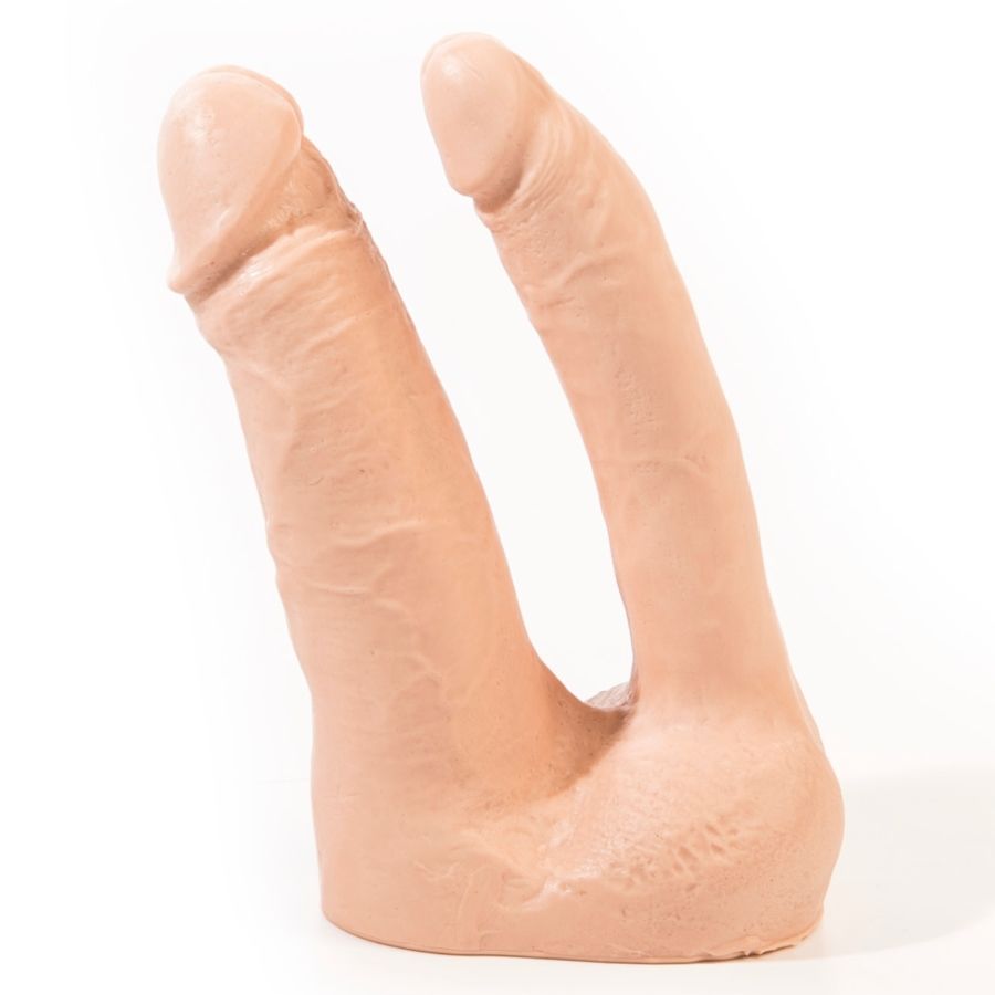 Double gode réaliste chair pour duo Arthus — vue principale