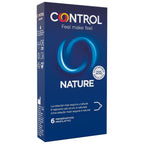 control preservatifs adapta nature 6 unites