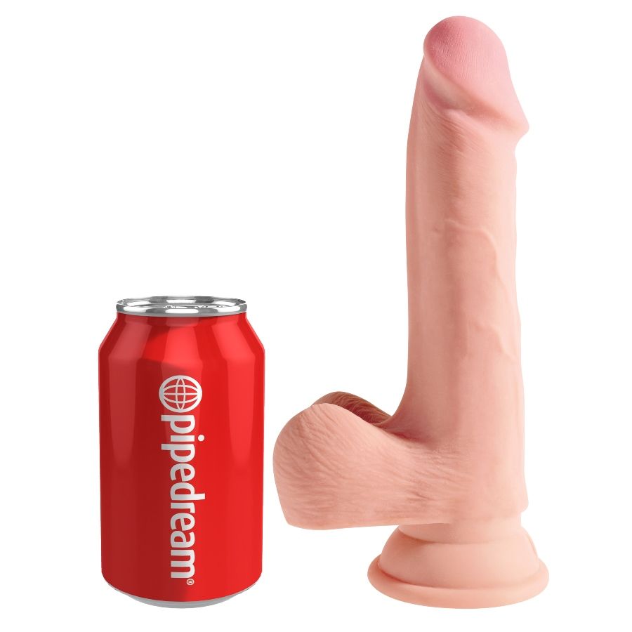 Grand gode réaliste double densité à ventouse — détail produit