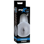 Packaging PDX Male Pump and Dump Stroker, boîte noire et bleue
