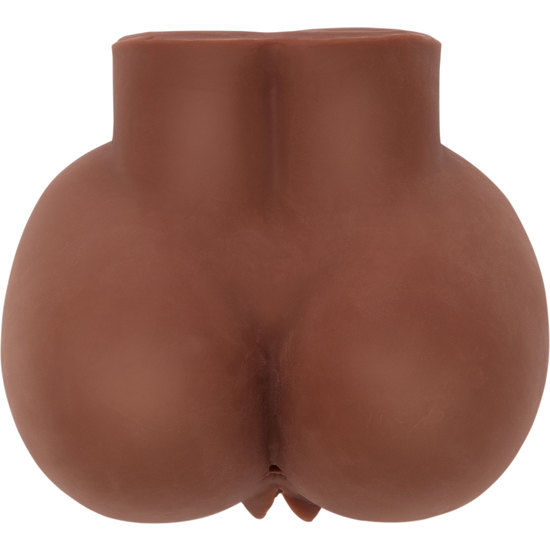 Masturbateur buste vibrant double orifice réaliste — vue de profil