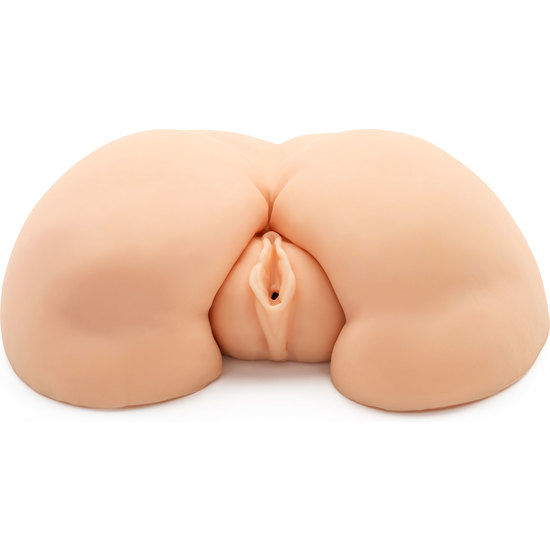 Masturbateur buste en forme de fesses, vue arrière sur l'orifice vaginal
