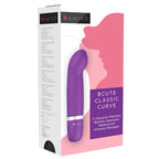 Masseur vibrant B Cute Classic Curve silicone — détail produit