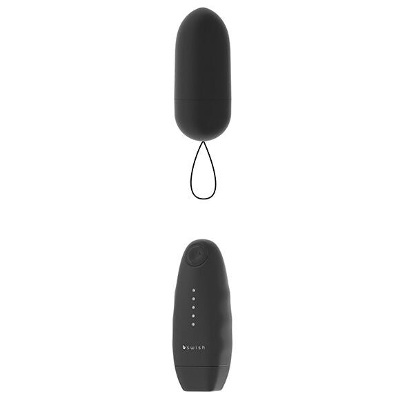 Œuf vibrant télécommandé pour couple noir — détail produit