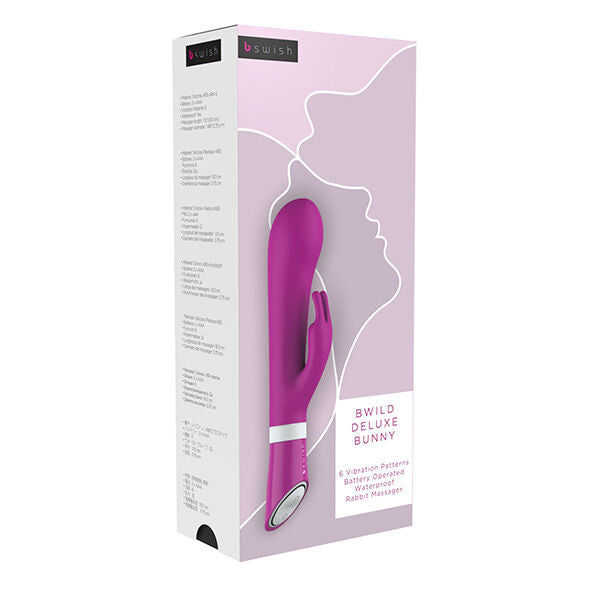 b swish bwild deluxe bunny rabbit vibrateur framboise
