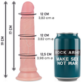 Gode silicone réaliste Avenger base ventouse — détail produit