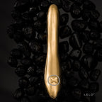 Masseur INEZ plaqué or 24 carats — vue de profil