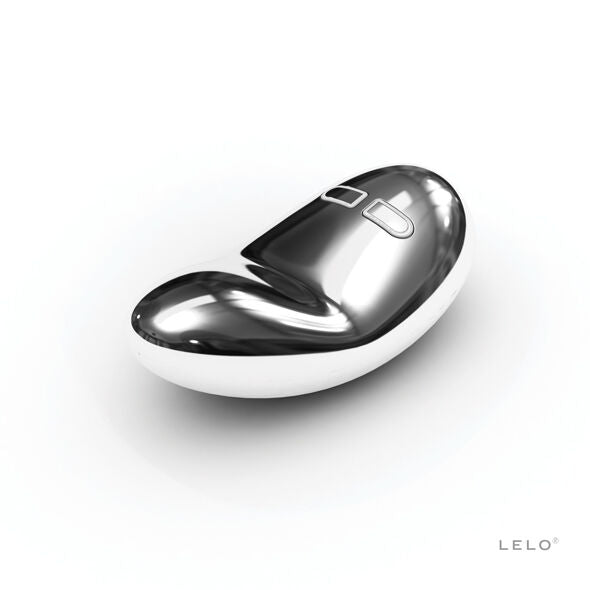 Stimulateur clitoridien YVA en acier inoxydable — vue de profil