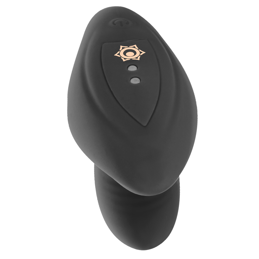Vibrateur couple télécommande Kama silicone — vue de dos
