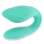 Vibrateur couple télécommande Kama silicone — vue de dos 2