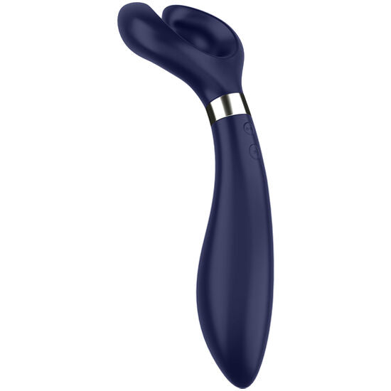 Vibromasseur multifonction en silicone trois moteurs — détail produit