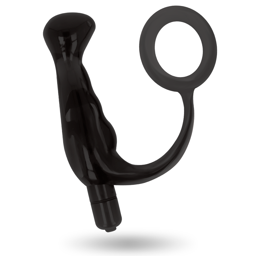 addicted toys vibrateur prost tico noir 10 cm