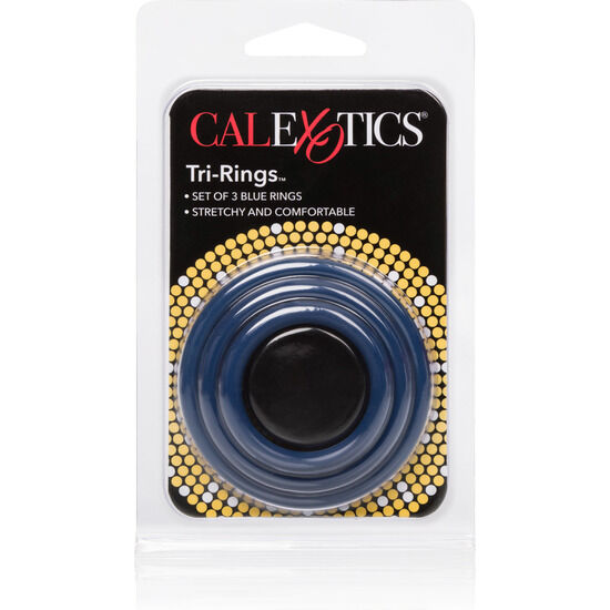 Tri-anneau cockring d'érection Calexotics