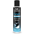 Flacon Luxuria Feel Aqua format 150 ml de face, lubrifiant intime base eau ultra longue duree, design noir et bleu, compatible latex hydratant non tachant.