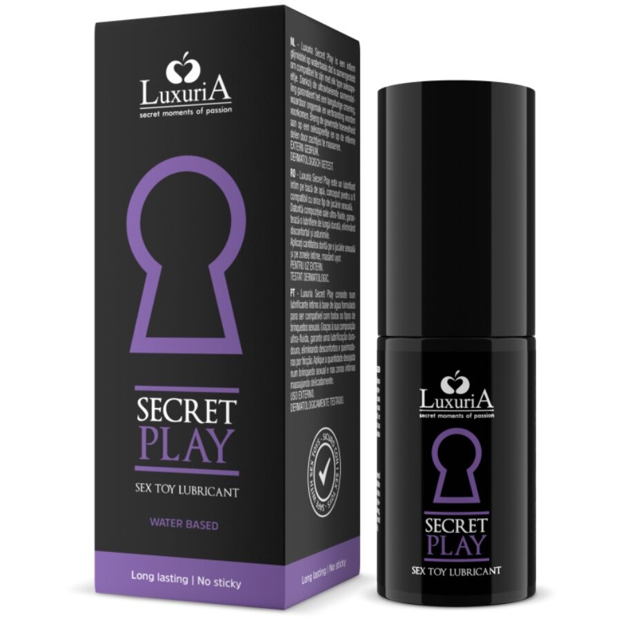 Lubrifiant intime Secret Play base eau 60 ml — vue principale