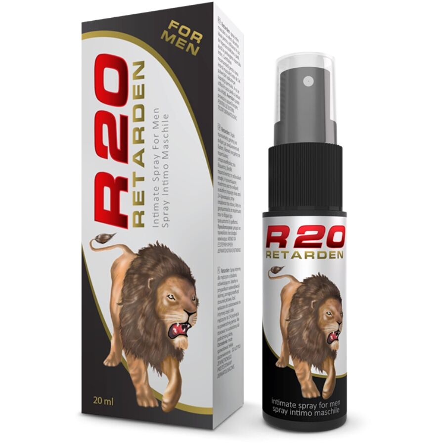 intimateline r20 spray retardant effet froid 20 ml