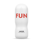 Étui blanc Jamyjob Fun vu de face, isolé
