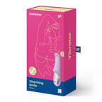 Vibromasseur point G silicone vibrations puissantes recharge — détail produit
