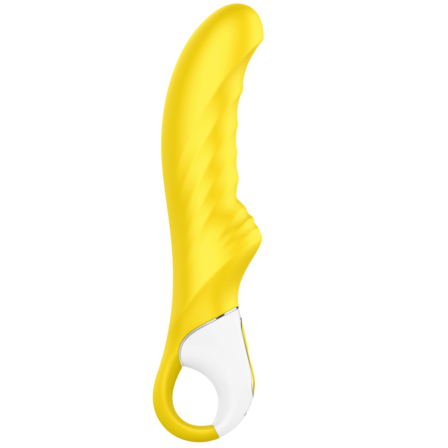 Vibromasseur point G en silicone courbé — vue principale