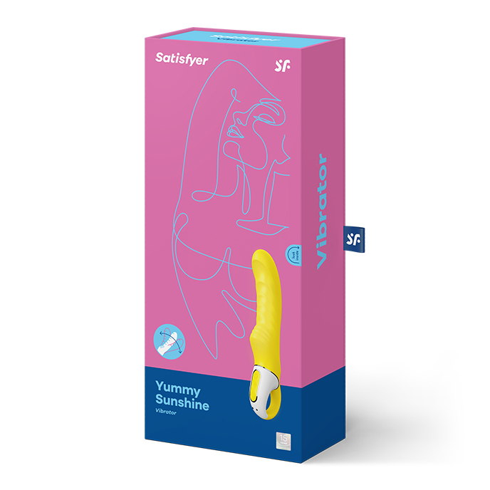 Vibromasseur point G en silicone courbé — détail produit