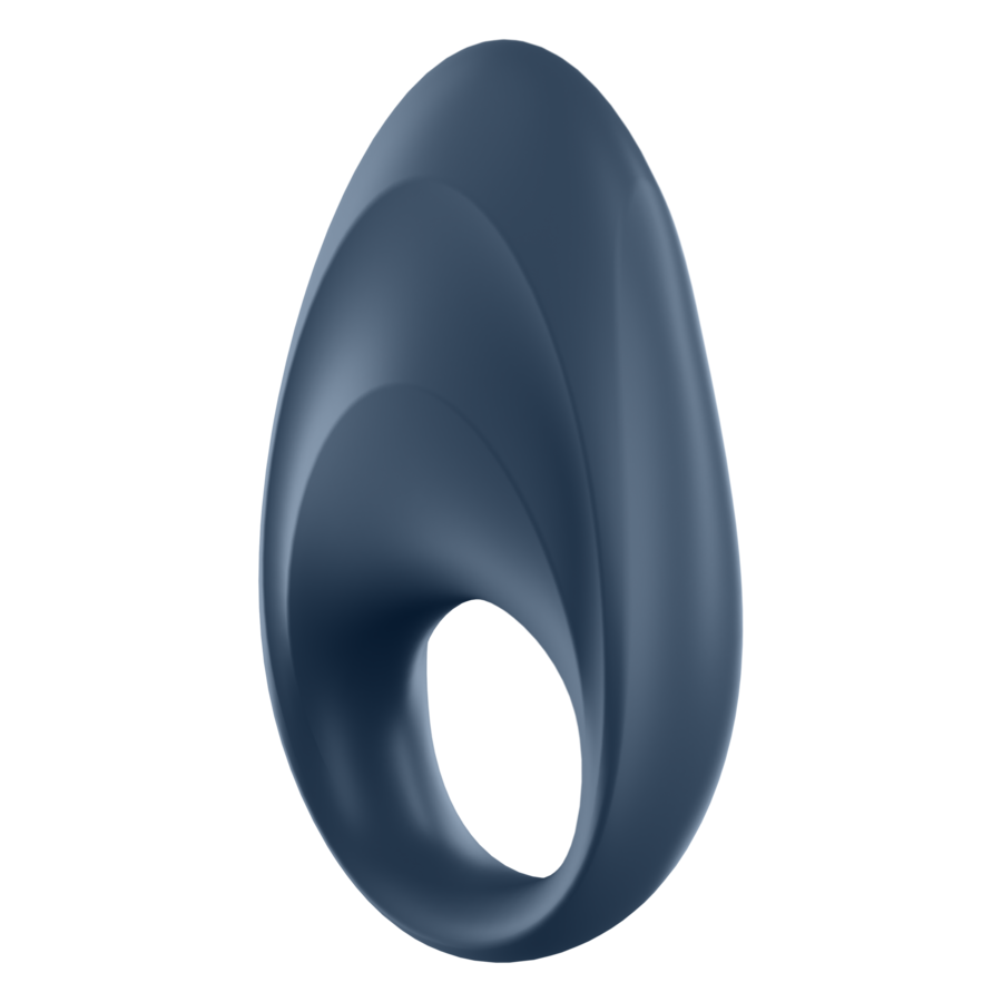 Anneau vibrant Satisfyer Mighty avec app Satisfyer Connect — détail texture surface