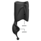 Schéma du Jet Pro annoté Motor 1 (tête) et Motor 2 (stimulateur inférieur)