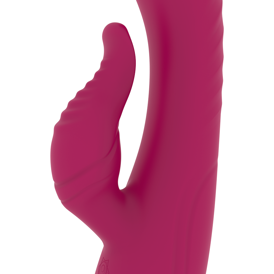 Vibromasseur Anusara double moteur silicone médical — vue de profil