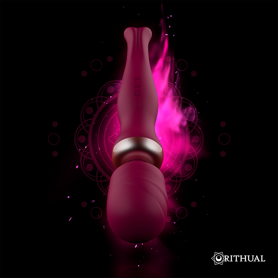 Masseur clitoridien Akasha silicone médical rechargeable — détail texture surface