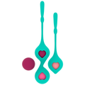 Kit de boules de Geisha en silicone à poids progressifs — vue principale