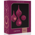 Kit de boules de Geisha en silicone à poids progressifs — détail produit 2