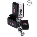 Plug anal bijou en aluminium poli — détail produit