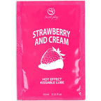 Lubrifiant SecretPlay fraises et crème 10 ml
