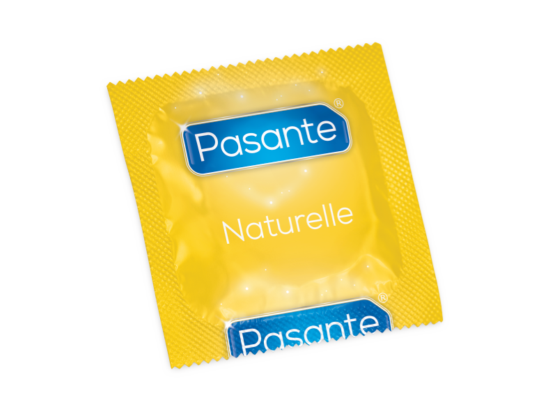 Préservatif naturel Pasante 3 pack — vue de profil