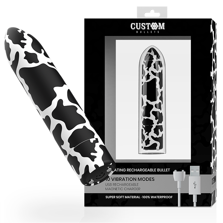 Mini vibromasseur rechargeable 10 modes silicone — vue principale