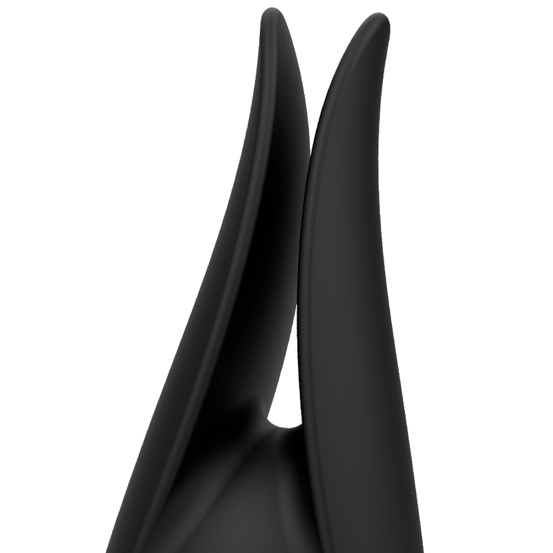 Stimulateur clitorial rechargeable Coquette noir or — vue de profil