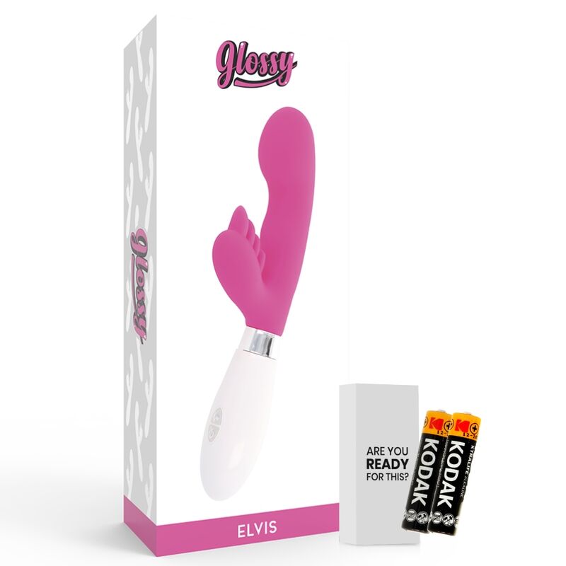 Rabbit vibromasseur Elvis Glossy silicone