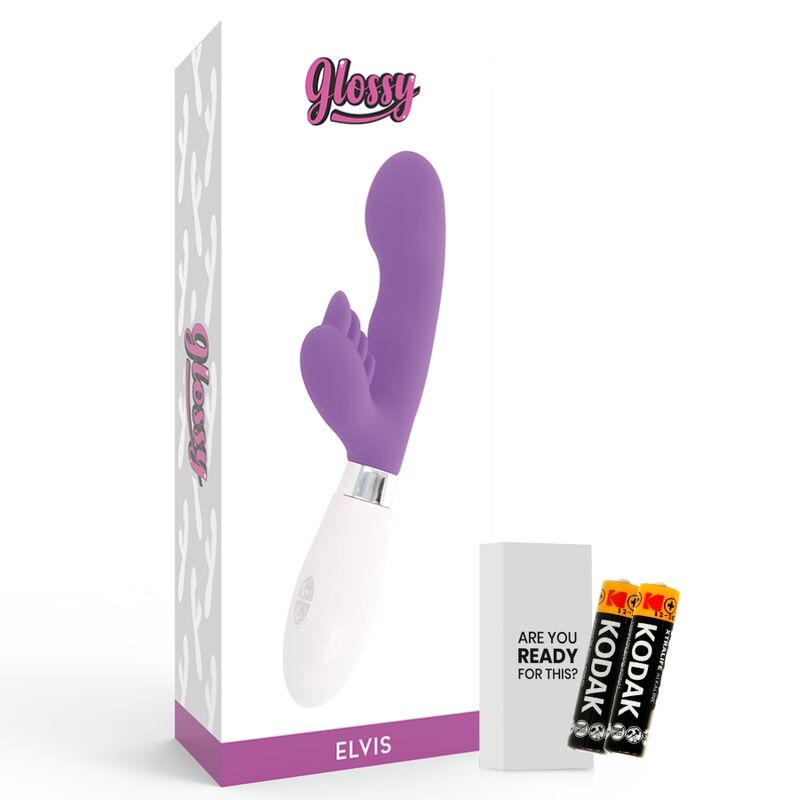 Rabbit vibromasseur Elvis Glossy silicone