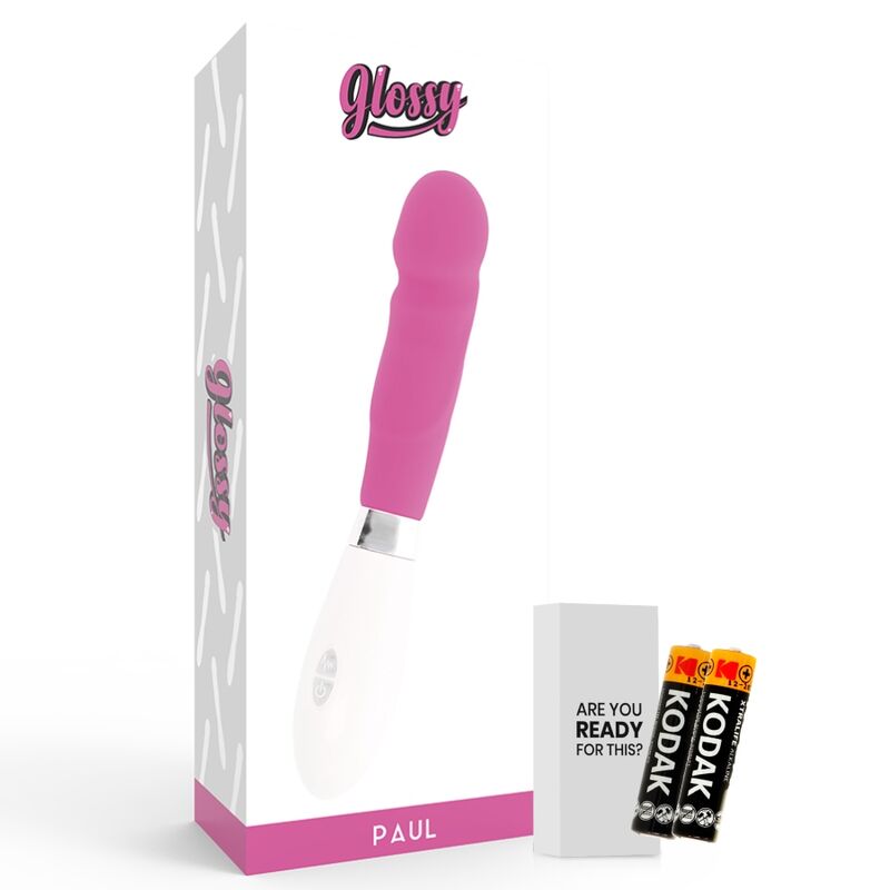Vibromasseur point G Paul Glossy silicone