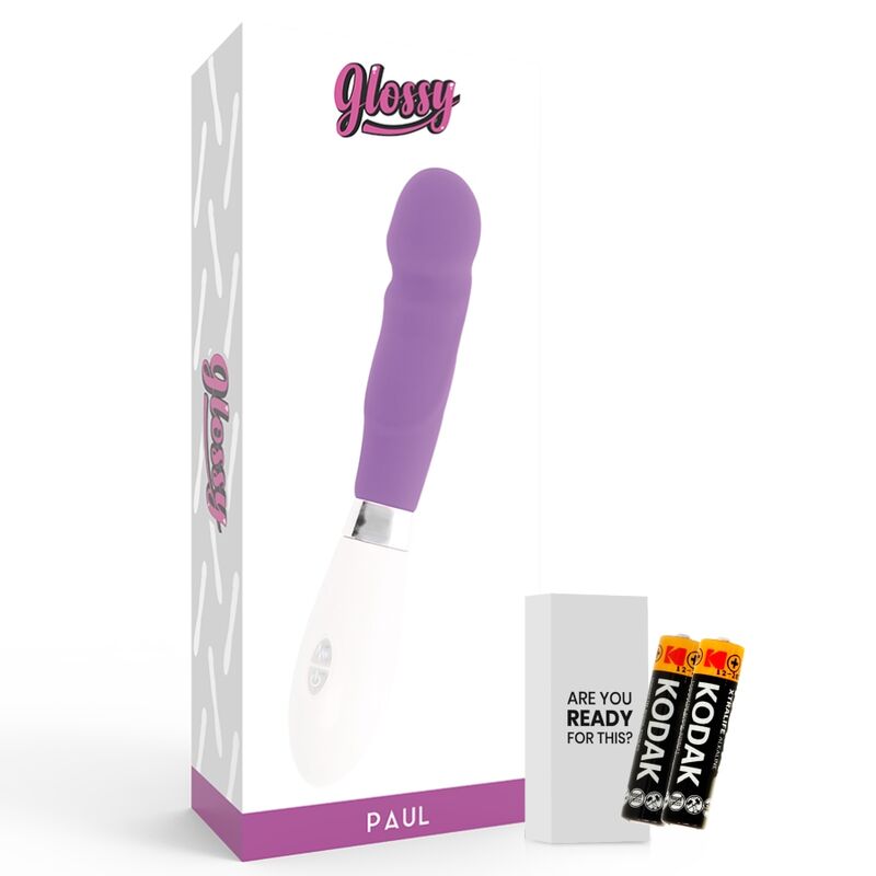 Vibromasseur point G Paul Glossy silicone